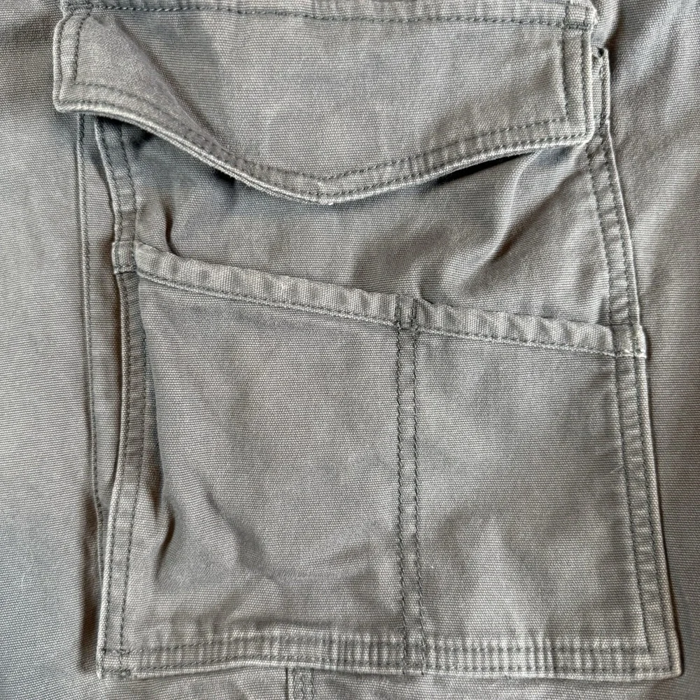 Carhartt Mens Rugged Flex Relaxed Fit Cargo Shorts Gray 103542 42